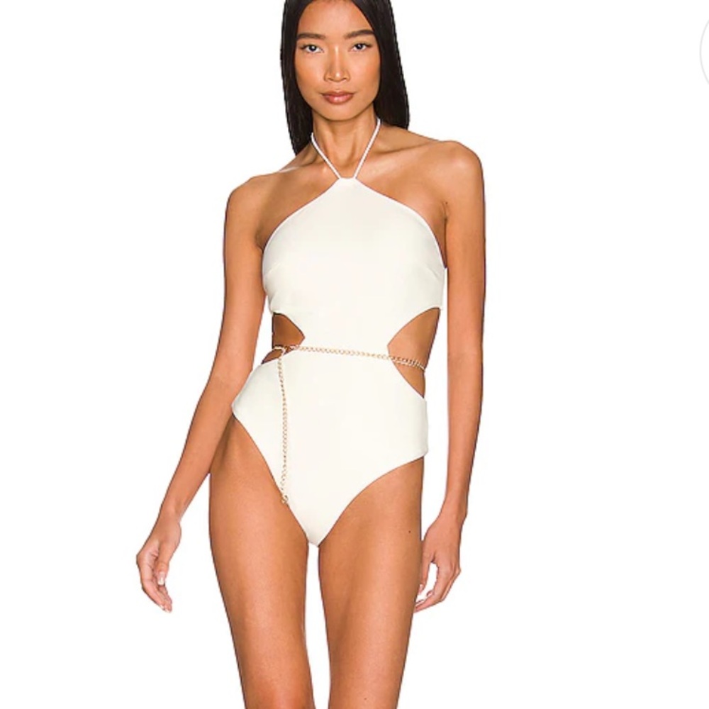 Devon Windsor One Piece with Gold Chain